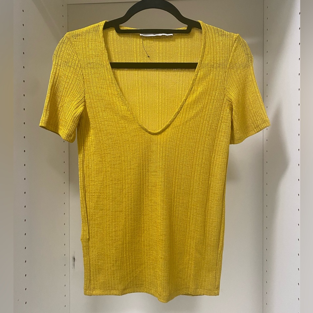 Mango Sheer Top
